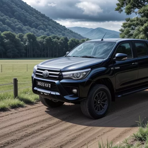 Toyota Hilux 2017 màu đen